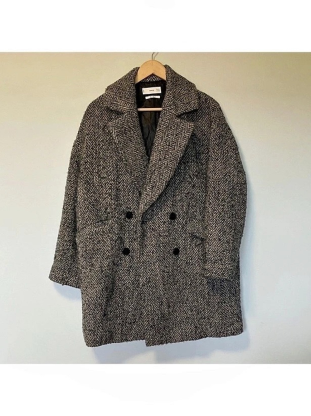 MNG Houndstooth Coat